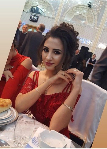 Kırmızı Dantelli Askılı Midi Abiye Elbise tulum - Görsel 2