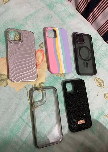 Parlak Çok Renkli Telefon Kılıfları