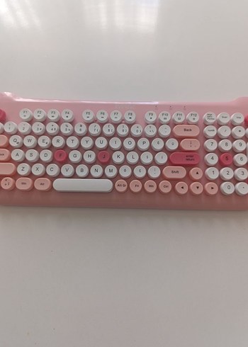 Pembe klavye - Görsel 2