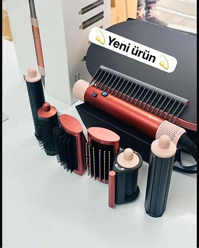 6 ay garantili Dyson Airwrap 6 başlıklı saç şekillendirici setle