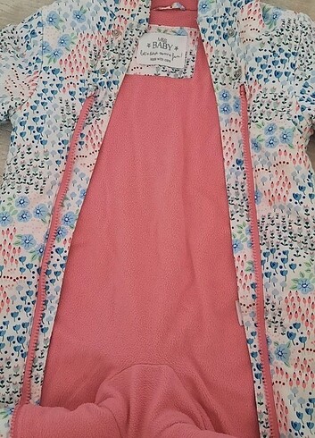 9-12 Ay Beden pembe Renk M&S astronot tulumu