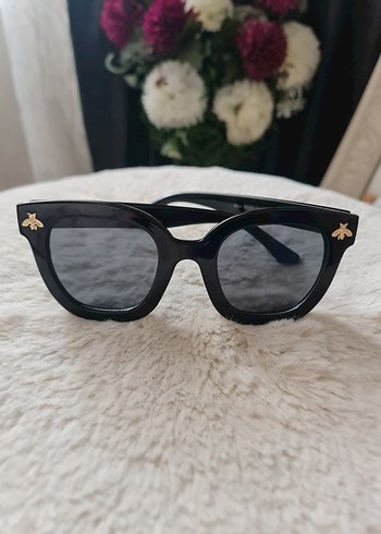 Siyah  Kadın Güneş Gözlüğü - Görsel 4