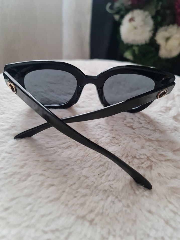Siyah  Kadın Güneş Gözlüğü - Görsel 3