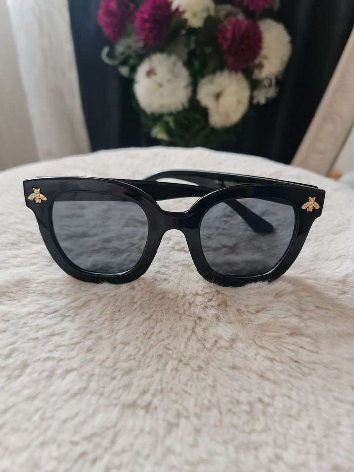 Siyah  Kadın Güneş Gözlüğü - Görsel 4