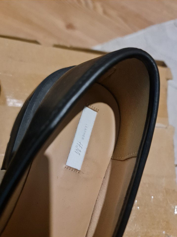 Siyah Kadın Platform Topuklu Loafer - Görsel 3