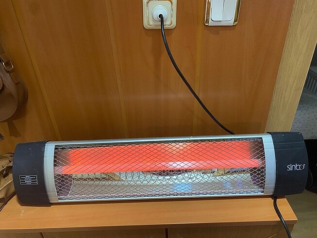 Beden gri Renk Sinbo elektrikli ısıtıcı