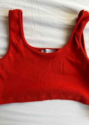 V Yaka Çizgili Hamile Tişörtü - Görsel 3