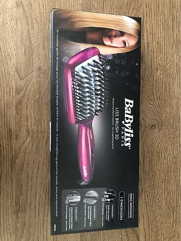 Babyliss tarak saç düzleştirici