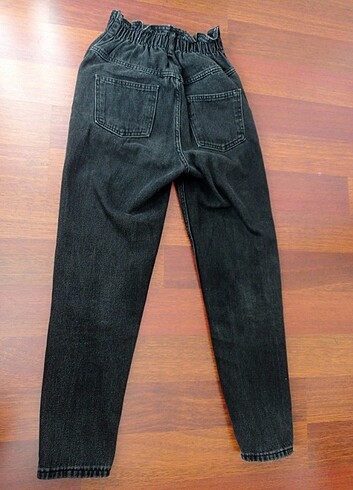 siyah mom jean 