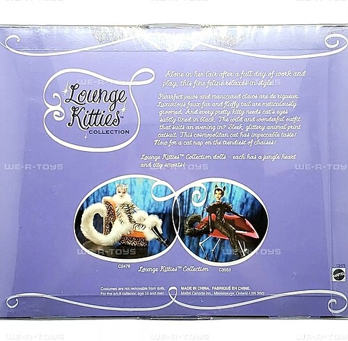 Beden Renk barbie lounge kitties collection white tiger