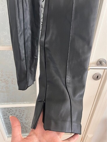 s Beden #zara deri pantolon
