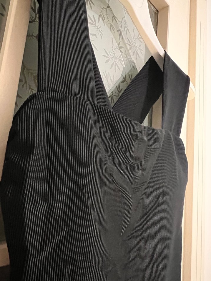 Siyah kadife doku Kadın Mayo #penti - Görsel 3