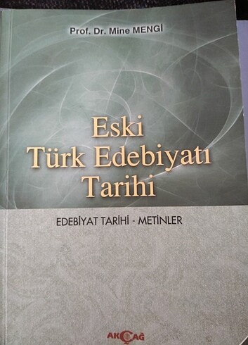 Eski Türk Edebiyatı Tarihi