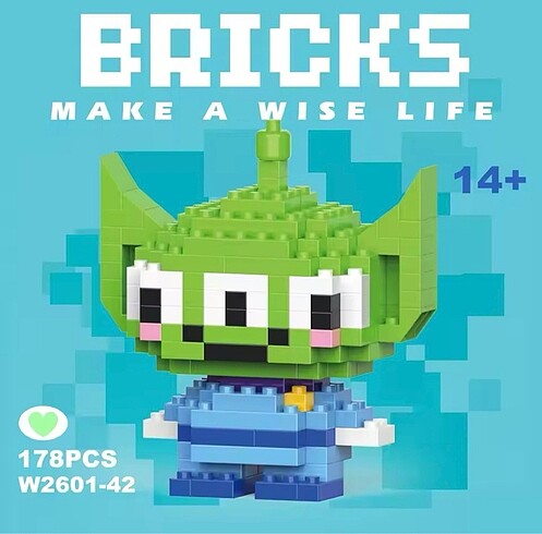 BRİCKS ALİENS LEGO FİGÜR