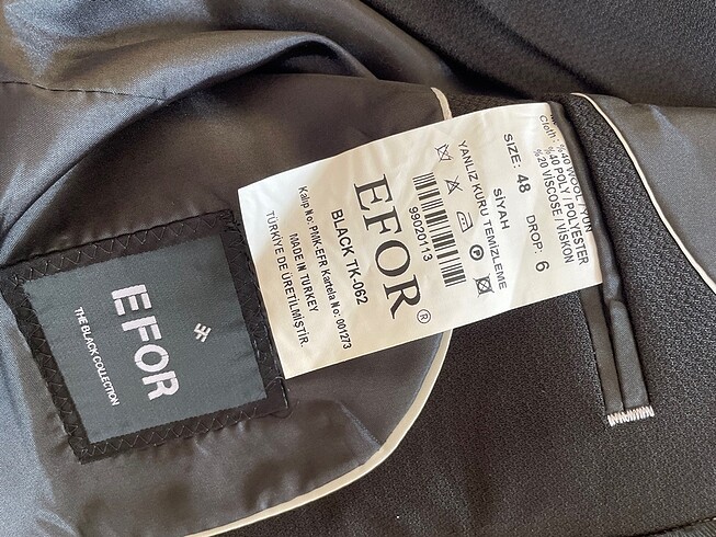 Siyah Damatlık - Görsel 3