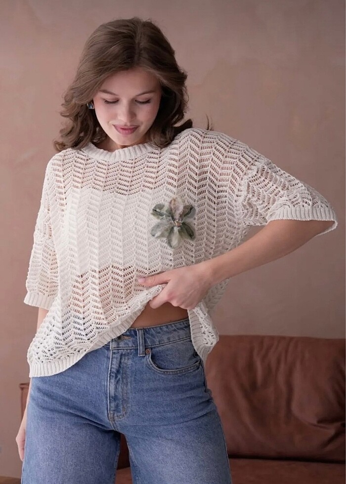 Bohem tarz kadın bluz - Görsel 3