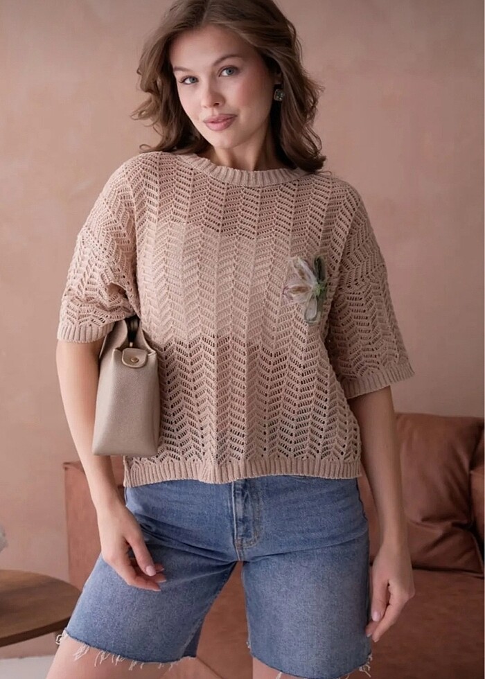 Bohem tarz kadın bluz - Görsel 2