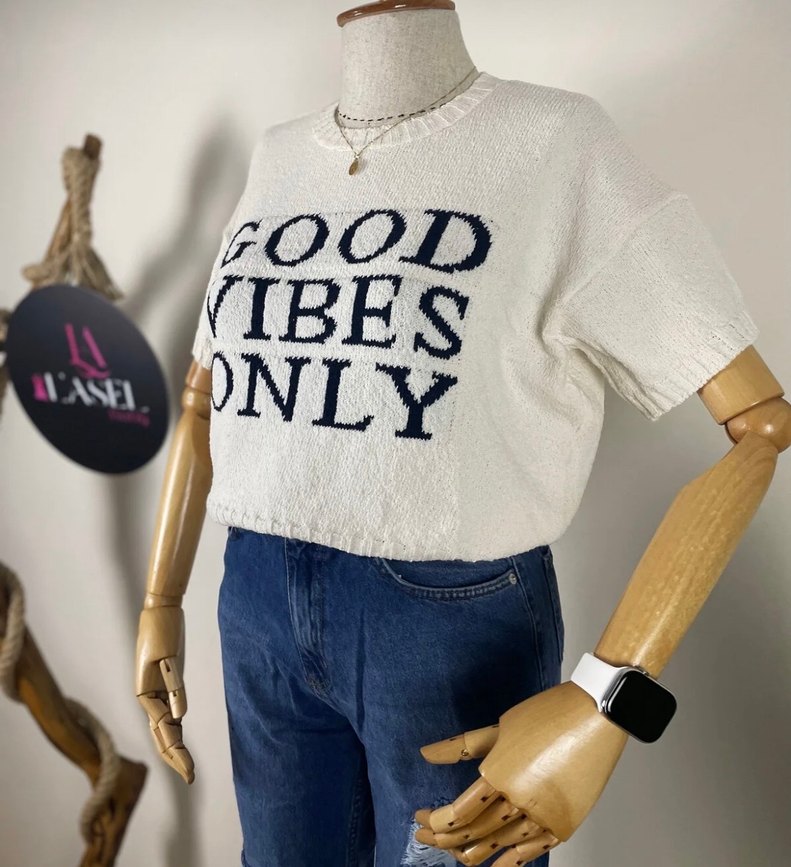 Rahat Kesim Beyaz Kadın Kazak - Görsel 3