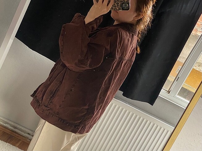 l Beden kahverengi Renk Pull bear ceket