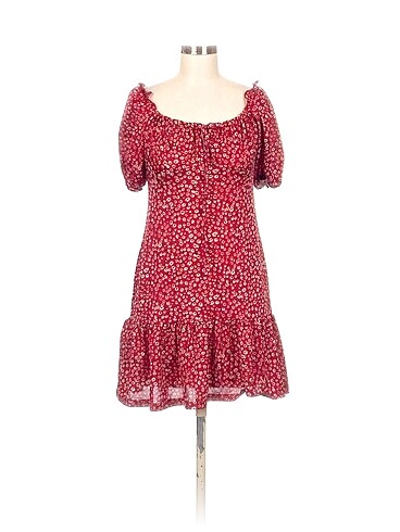 Vintage Love Kısa Elbise %70 İndirimli.