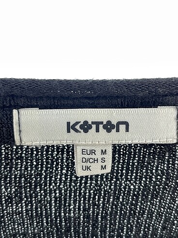 m Beden siyah Renk Koton Kazak / Triko %70 İndirimli.
