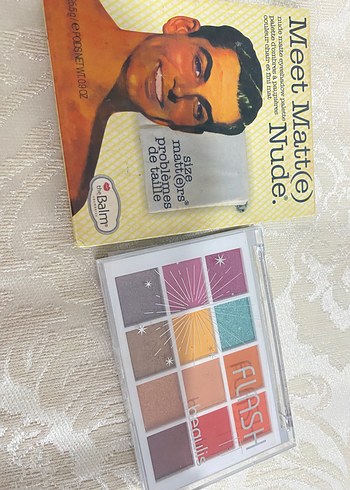 İkili thebalm ve beaulis far paleti