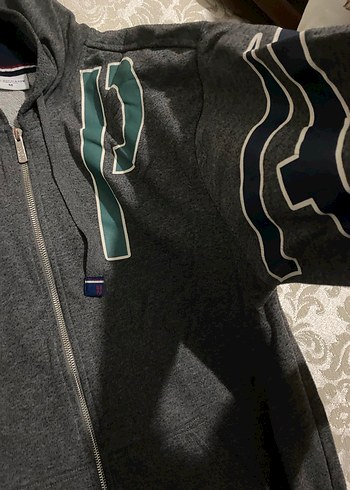 Polo marka Gri Fermuarlı Sweatshirt - Görsel 3