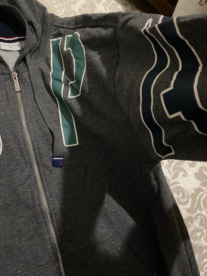 Polo marka Gri Fermuarlı Sweatshirt - Görsel 3