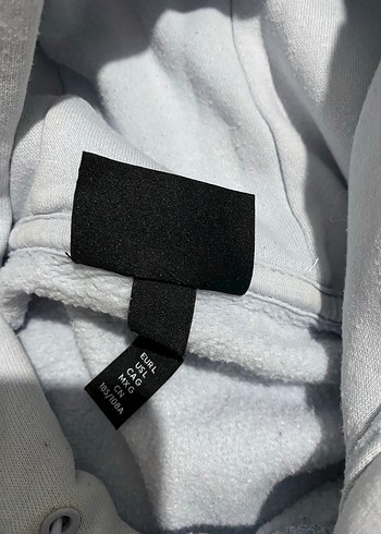 Gri NASA Kapüşonlu Fermuarlı Sweatshirt - Görsel 5