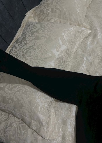 Siyah Fermuarlı Kadın Denim Kazak - Görsel 6