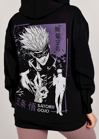 Mor Baskılı Uzun Kollu Kadın Sweatshirt - Görsel 2