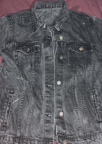 Siyah kot ceket - Görsel 4