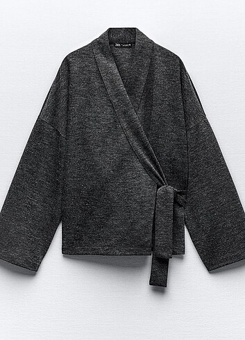Zara YUMUŞAK KRUVAZE KIMONO