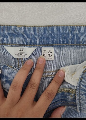 H&M H&M yeni etiketli jean mavi