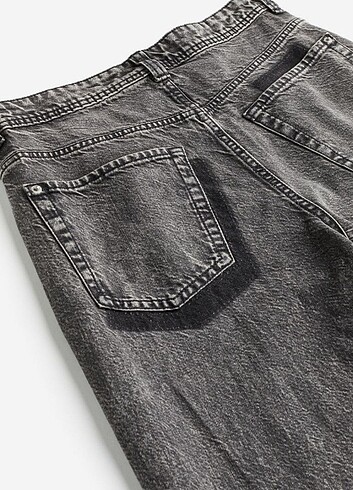 36 Beden Baggy Regular Antrasit Jean