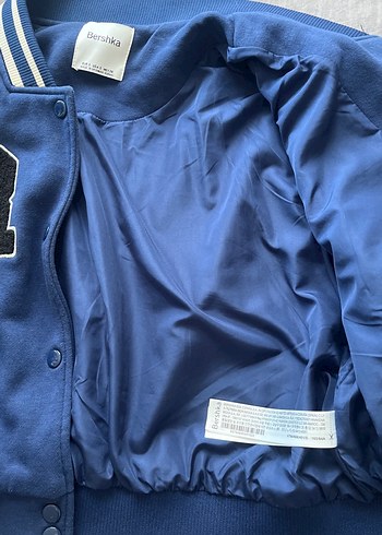 s Beden mavi Renk Mavi Düğmeli Street Wear Ceket