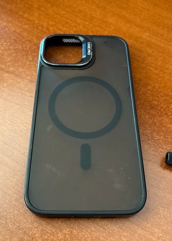 İPhone 6.1 inç Siyah standlı Telefon Kılıfı - Görsel 2