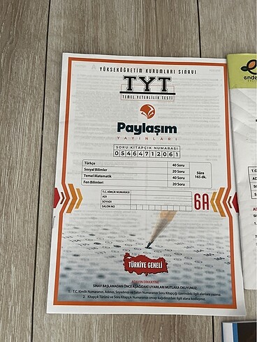 TYT VE AYT DENEMELERİ