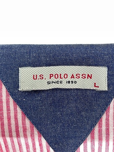 l Beden pembe Renk U.S Polo Assn. Gömlek %70 İndirimli.