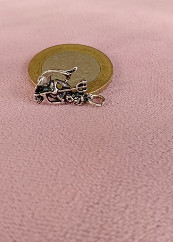 Gümüş kolye ucu - Görsel 6