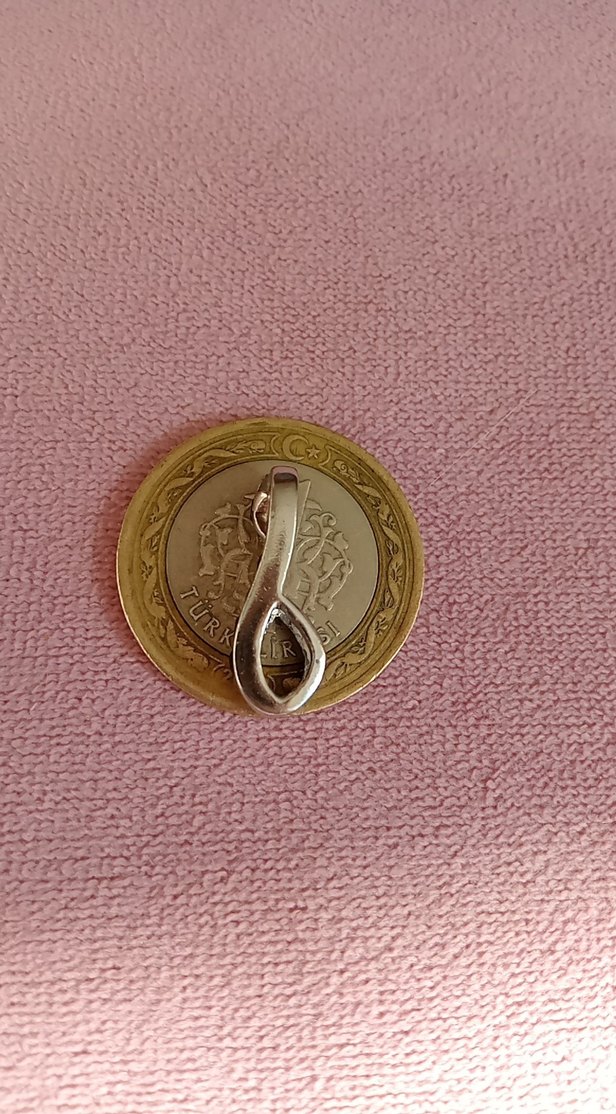 Gümüş kolye ucu - Görsel 5