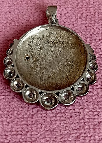 Gümüş kolye ucu - Görsel 3