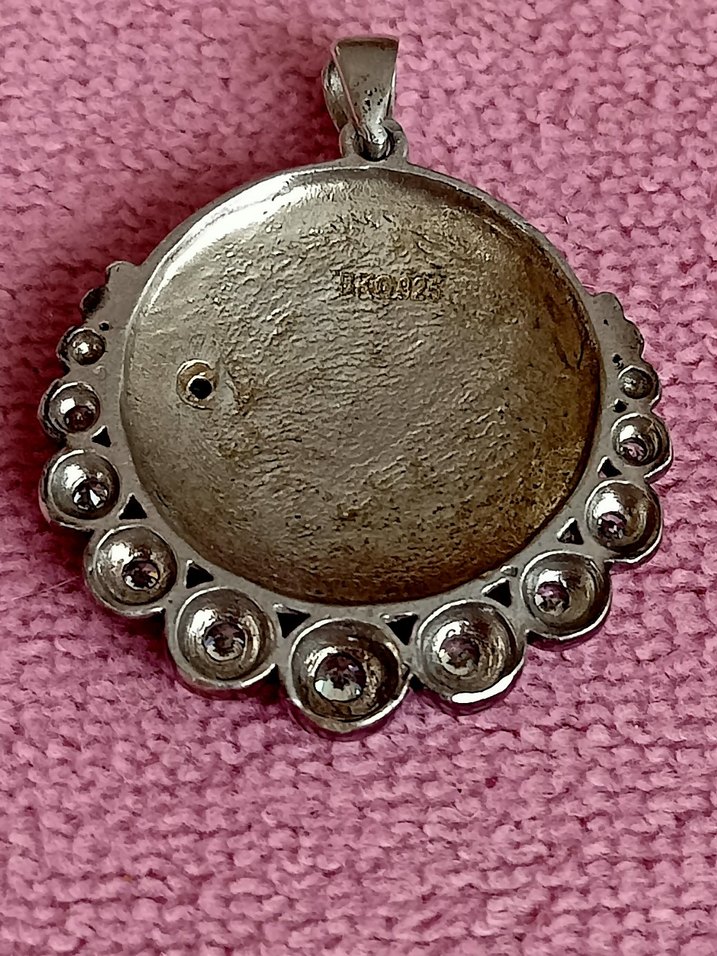 Gümüş kolye ucu - Görsel 3