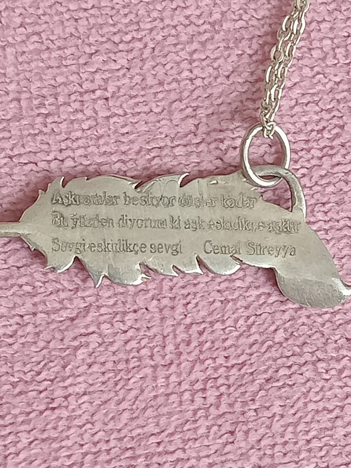 Gümüş kolye - Görsel 3