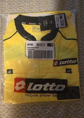 Lotto Sari Siyah Spor Forma