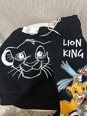 5 Yaş Beden siyah Renk Zara Lion