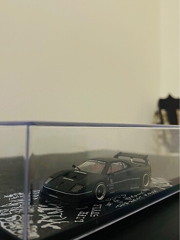 matte black ferrari f40 inno64