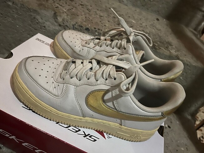 36,5 Beden gri Renk nike air force