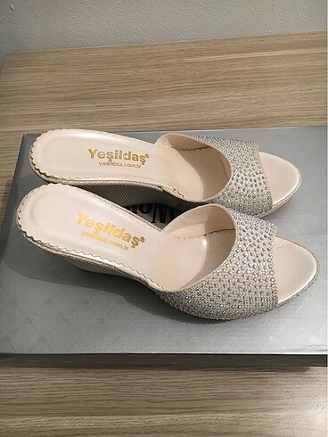 Dolgu topuk terlik - Görsel 6