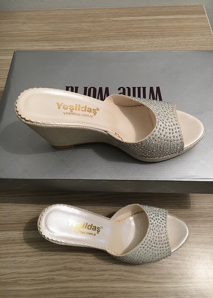 Dolgu topuk terlik - Görsel 5